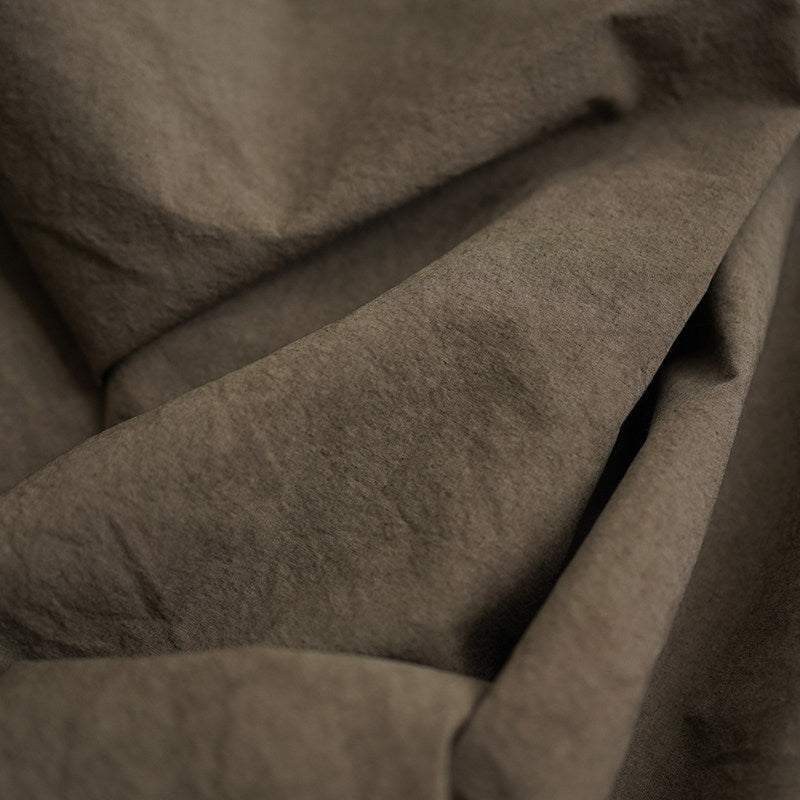 Sun-dried sulfur-dyed cotton linen fabric color reference 2