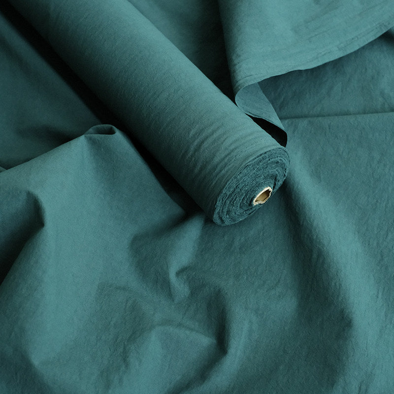 Imported sun-dried sulfur-dyed cotton linen fabric - image 4
