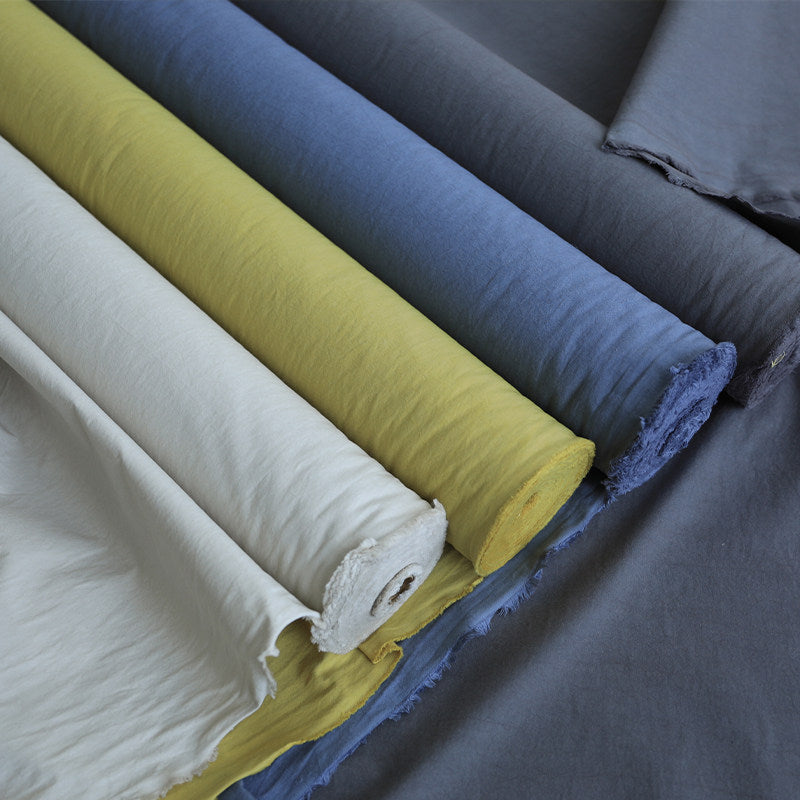 Sun-dried textured cotton fabric - main image 1