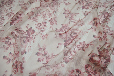 ANTIAOWEN - 5.5 momme Silk Chiffon Fabric - 140cm wide by the Yard