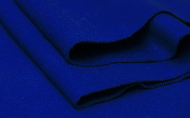 Royal Blue Double Faced Cashmere Wool Fabric - 150cm wide by the Yard