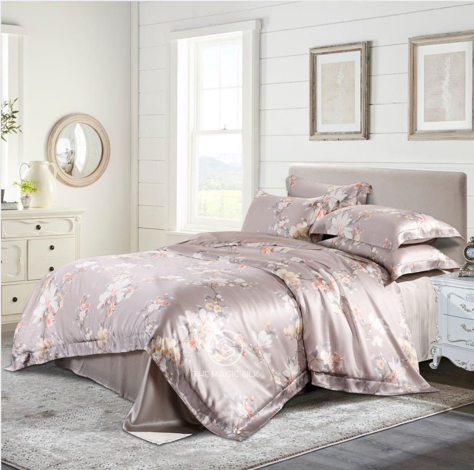 Rommance - 16 Momme 100% Silk Bedding 4pcs Suite