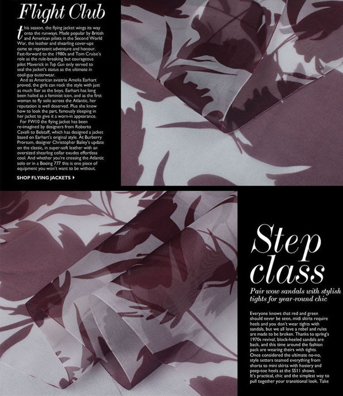 FENGYE - 8 momme Floral Print Silk Organza Fabric - 104cm wide by the Yard