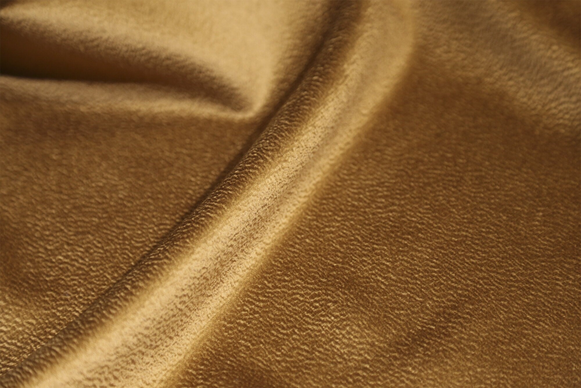 Camel 100% Cashmere Fabric Double Face Water Corrugated Texture Cashmere Fabric - 150cm wide by the Yard