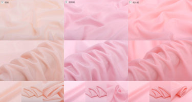 23 Solid Colors - 9 Momme Silk Cotton Fabric - 138cm wide by the Yard