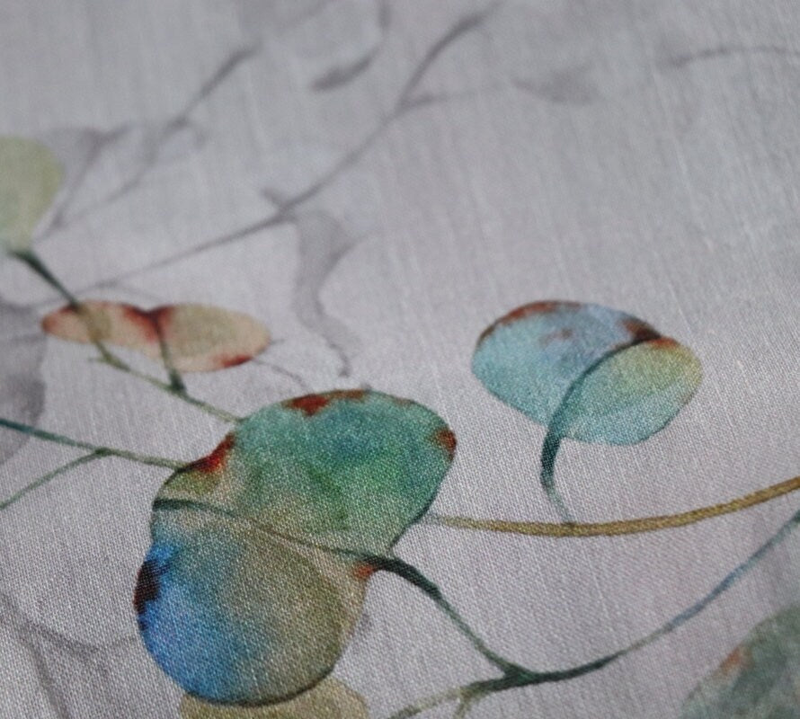 ZISITENG - Digital Printing 42 Thread Count Ramie Fabric - 140cm wide by the Yard