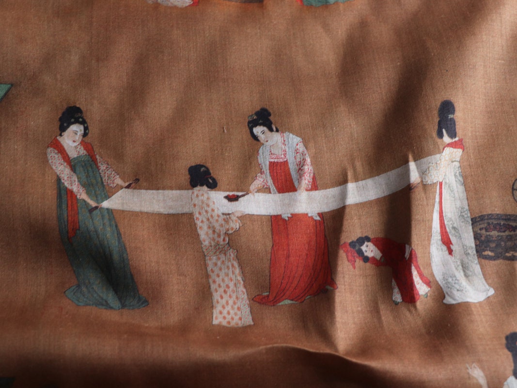 DAOLIANTU - Digital Printing Ramie Fabric-By the Yard