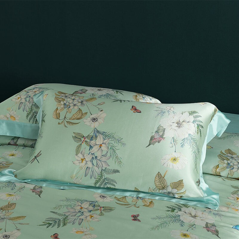 HUANYAN - 19 Momme Silk Bedding Suite 4pcs