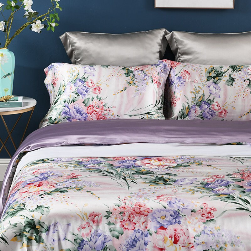 DANZI - 19 Momme Silk Bedding Suite 4pcs