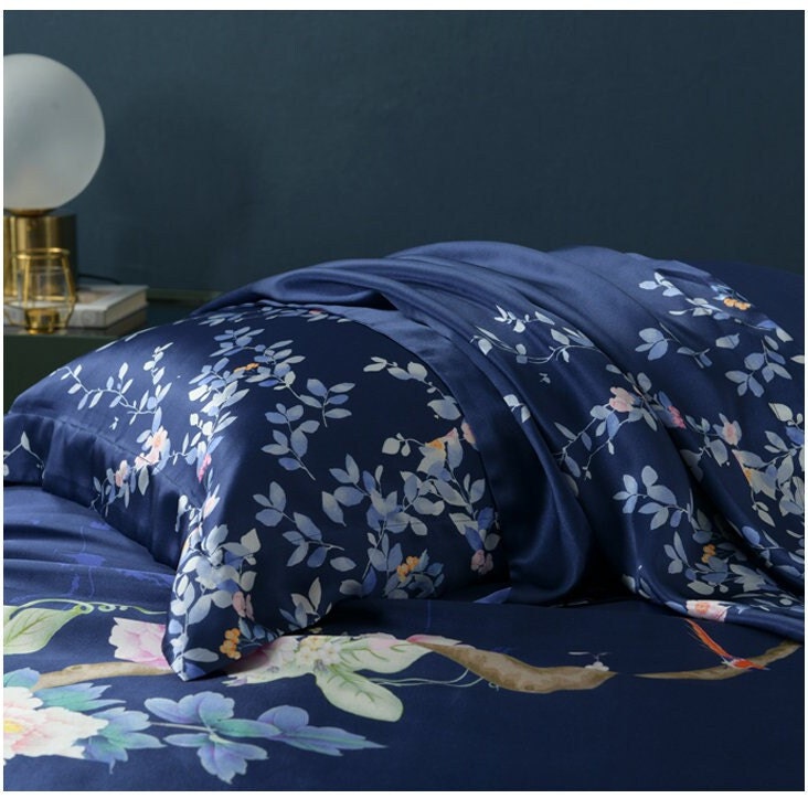 RUMENG - 19 Momme Silk Bedding Suite 4pcs