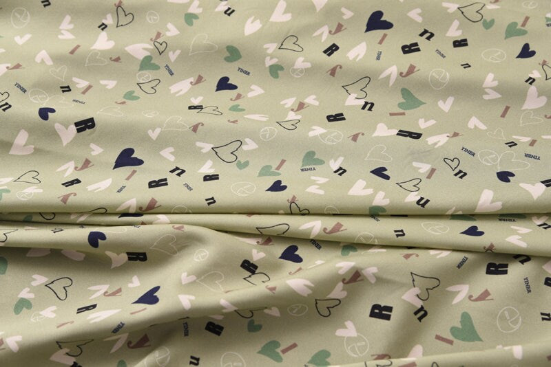 MINT GREEN - 19 Momme Stretchy Double Joe Silk Fabric - 140cm wide by the Yard