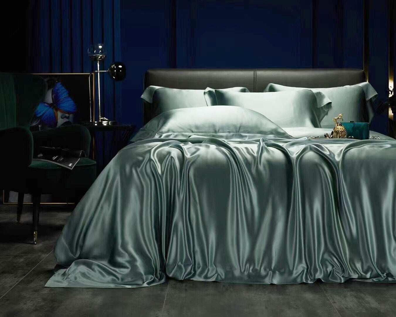 MOCHA - Silk Duvet Cover made in 30 Momme 100% Mulberry Silk