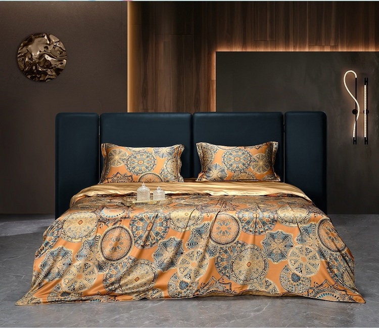 LADY LUCK - 16 Momme 100% Silk Bedding 4pcs Suite