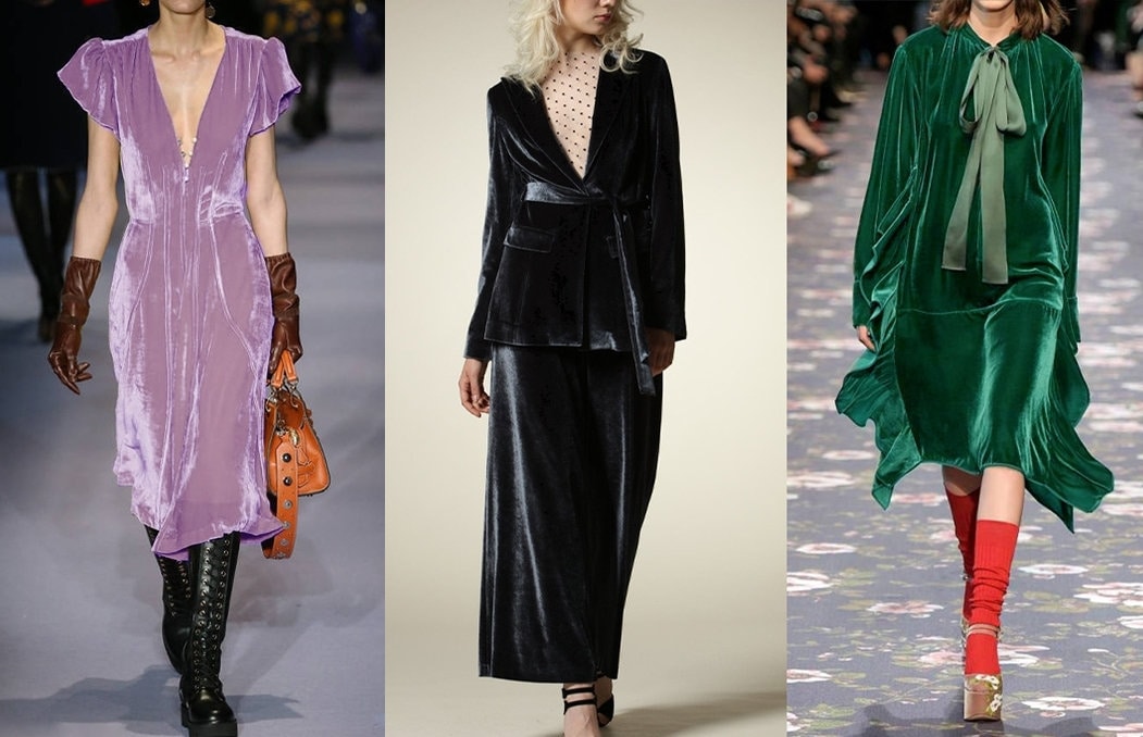 SIFS2 - Solid Colors Fine Stylish Silk Velvet Fabric 114cm wide by the Yard