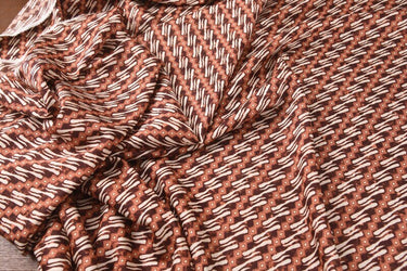 LINGTIAO - 20 Momme Stretchy Double Joe Silk Fabric - 140cm wide by the Yard