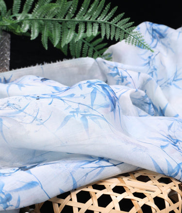 LANZHUYIN - Digital Printing 42 Thread Count Ramie Fabric - 140cm wide by the Yard