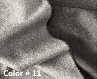 HUISEHEI - Double Sided Double Colors Alpaca Wool Fabric - 150cm wide by the Yard