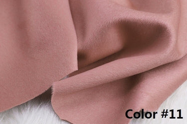 Color No. 11-20 Double Faced Alpaca Wool Fabric - 150cm wide by the Yard