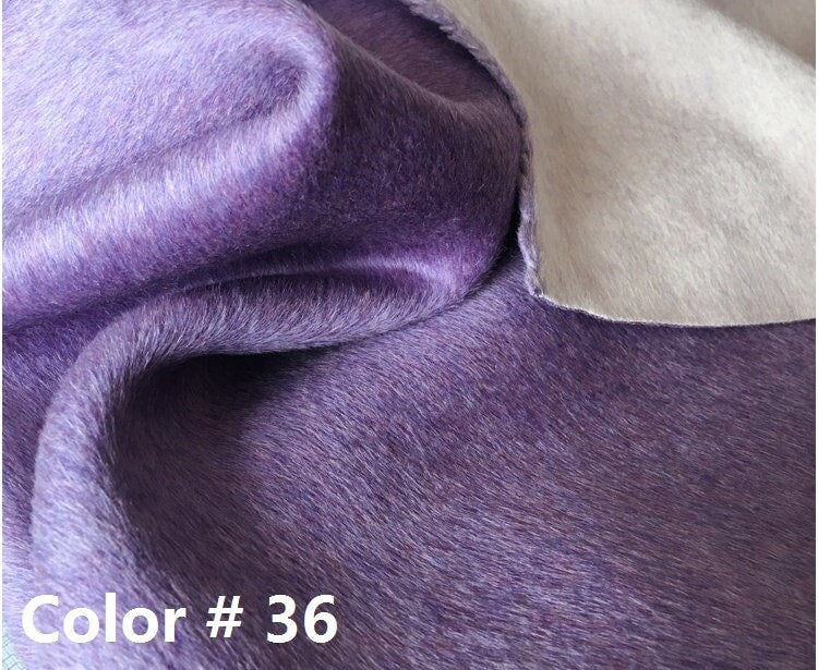 ZIFENHONG - Double Sided Double Colors Alpaca Wool Fabric - 150cm wide by the Yard