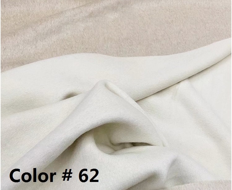 TUOHUAN - Double Sided Double Colors Alpaca Wool Fabric - 150cm wide by the Yard