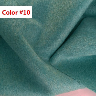 LVSEXI - Mixed Colors Double Faced Alpaca Wool Fabric - 150cm wide by the Yard