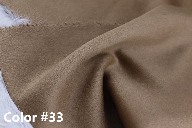 Color No. 31-40 Double Faced Alpaca Wool Fabric - 150cm wide by the Yard