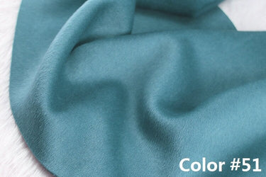 Color No. 51-60 Double Faced Alpaca Wool Fabric - 150cm wide by the Yard
