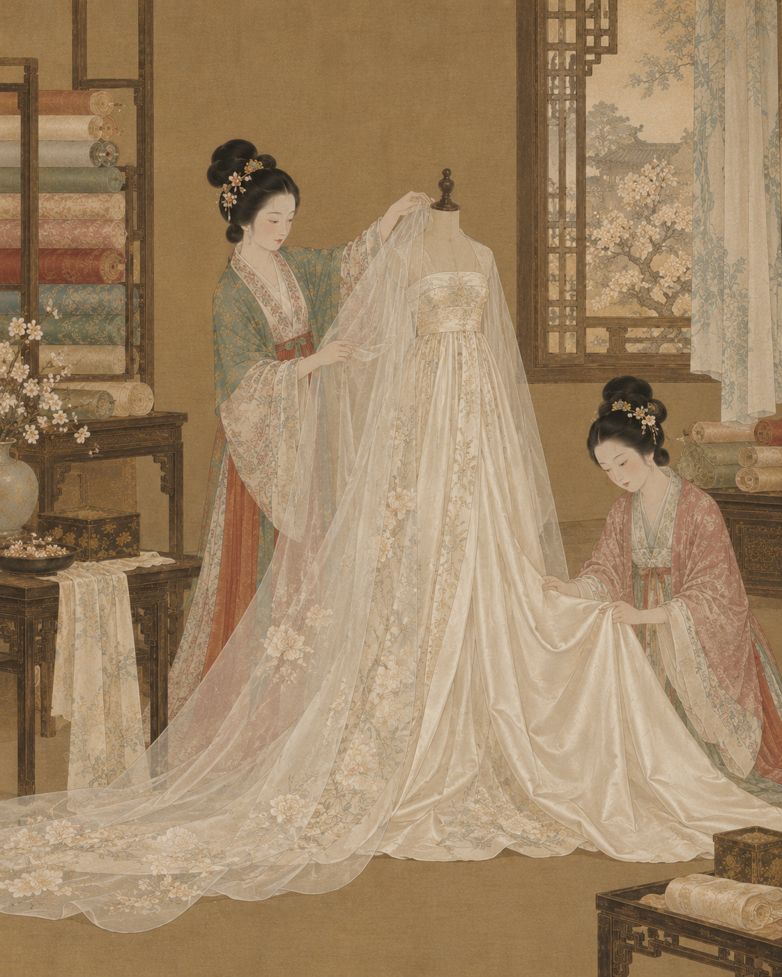 CROSE Bridal Silks collection