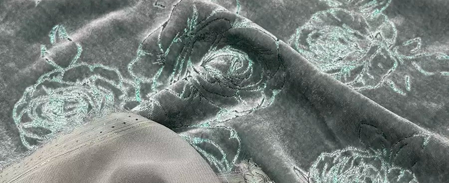 Embroidery Silk Velvet