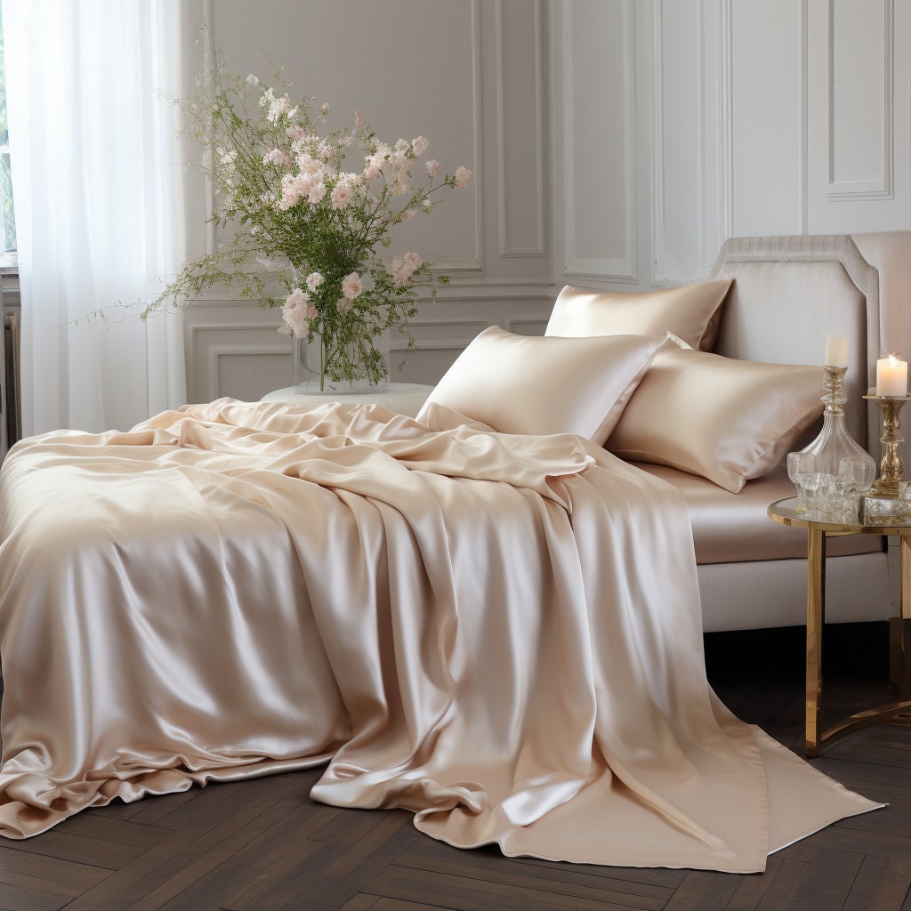 Silk Duvet Cover Set