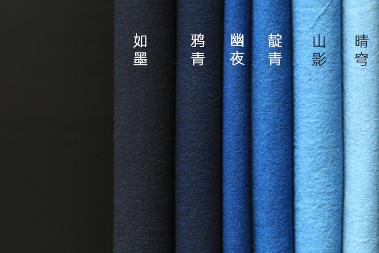 indigo cotton 6 colors