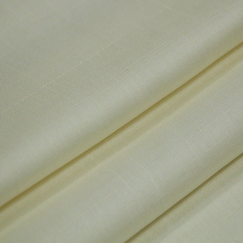 KUIZN - Handmade Double Palace Silk Tussah Silk Silk Fabric - 138cm by the Yard