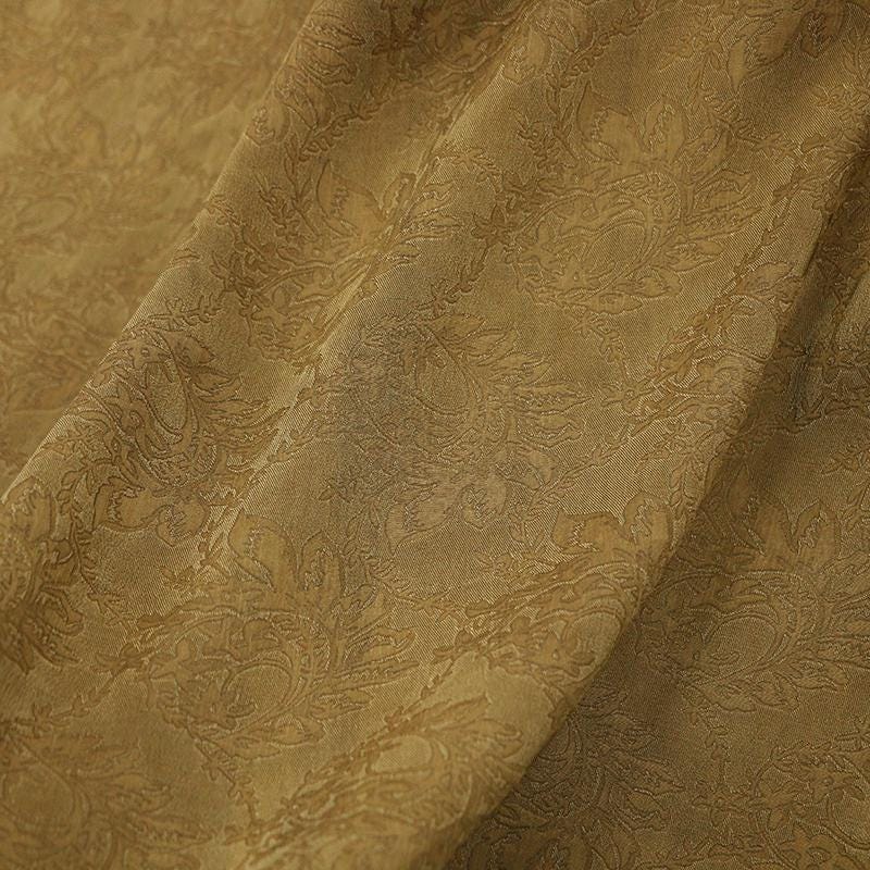 TALFWW - 28 Momme Handmade Jacquard Guanle Crepe Silk Fabric - 110cm wide by the Yard