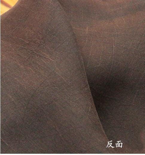 PIJANS - Handmade 16 Momme Mud Silk Organza Fabric -130cm By the Yard