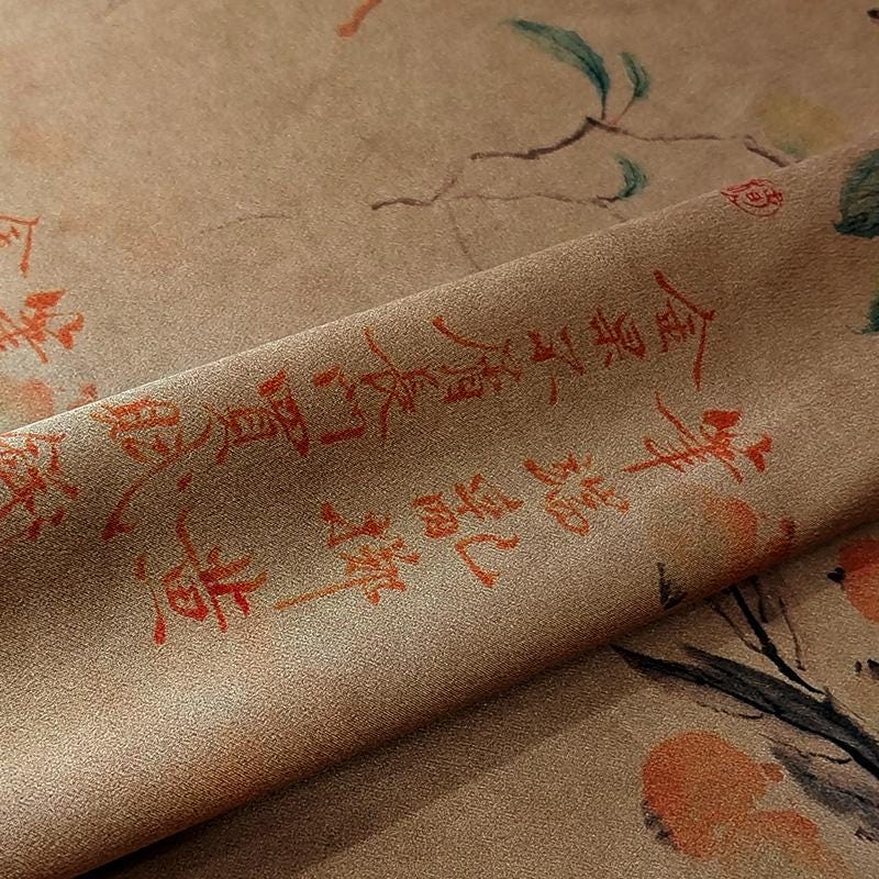 GUYSGL - Handmade 40 Momme Mud Silk Satin Fabric - 112cm By the Yard