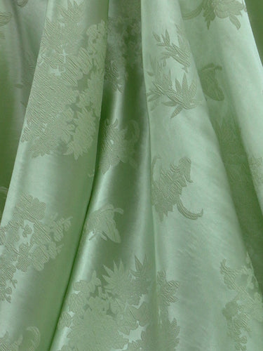 SUILU - 28 Momme Handmade Embossed Guanle Crepe Jacquard Stretch Silk Satin Fabric - 138cm wide by the Yard