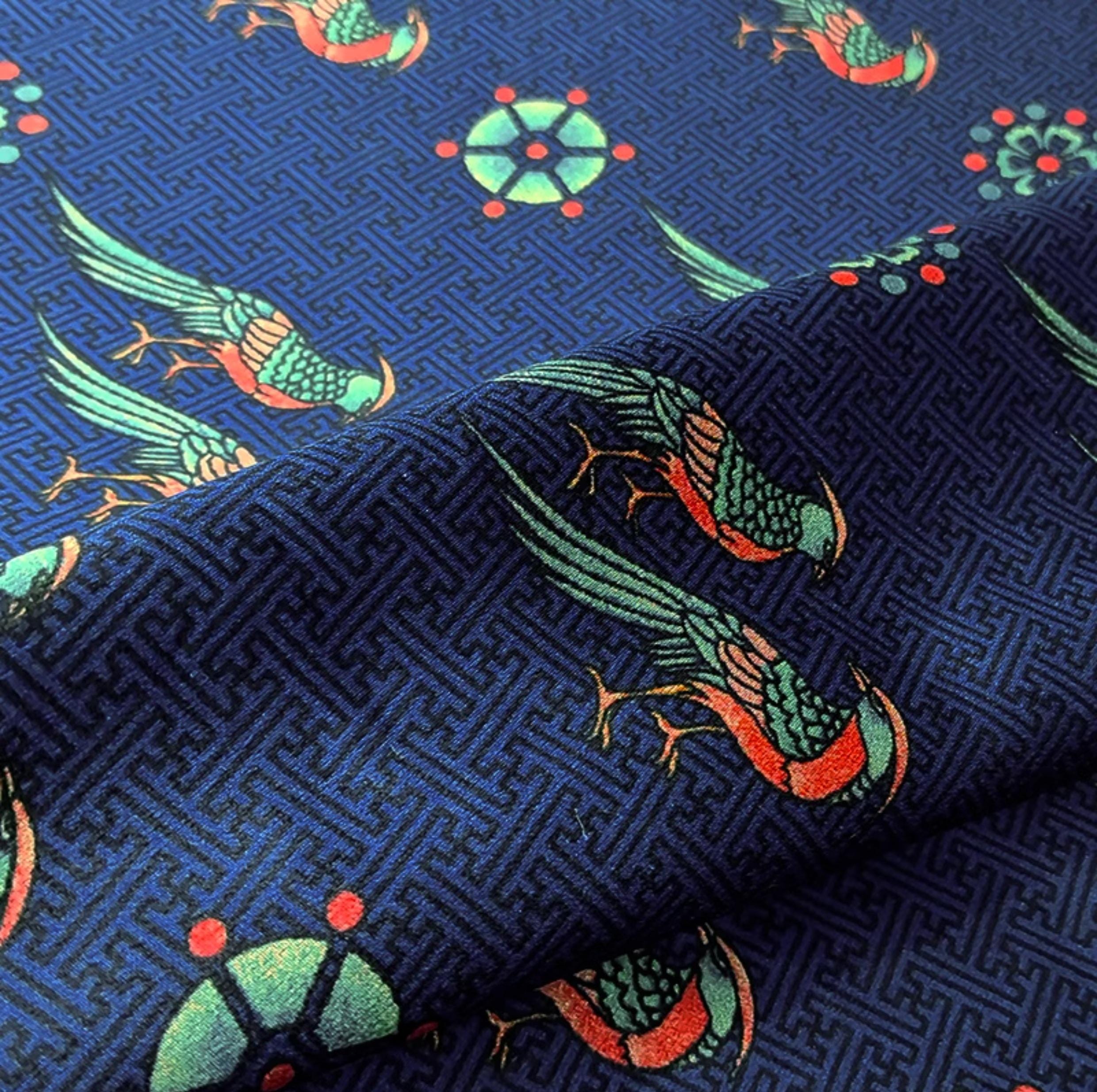 GUYQUN - Handmade 40 Momme Mud Silk Satin Fabric -112cm By the Yard
