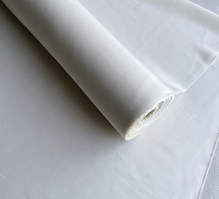 100% Silk Dupioni, 19 Momme solid 50 colors, 140cm wide by the yard
