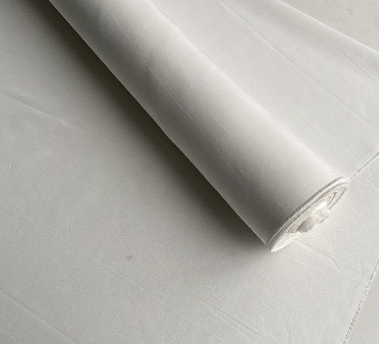 100% Silk Dupioni, 19 Momme solid 50 colors, 140cm wide by the yard