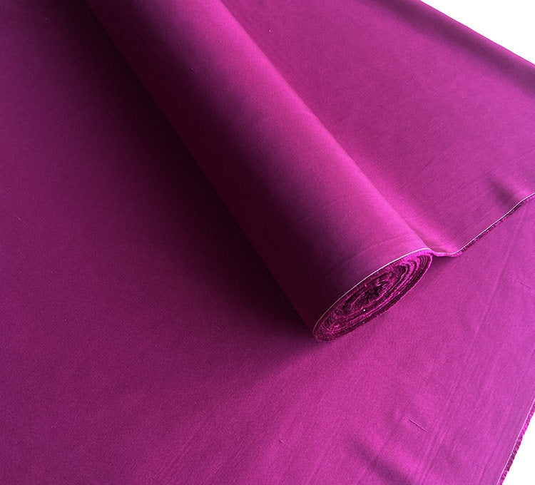 100% Silk Dupioni, 19 Momme solid 50 colors, 140cm wide by the yard