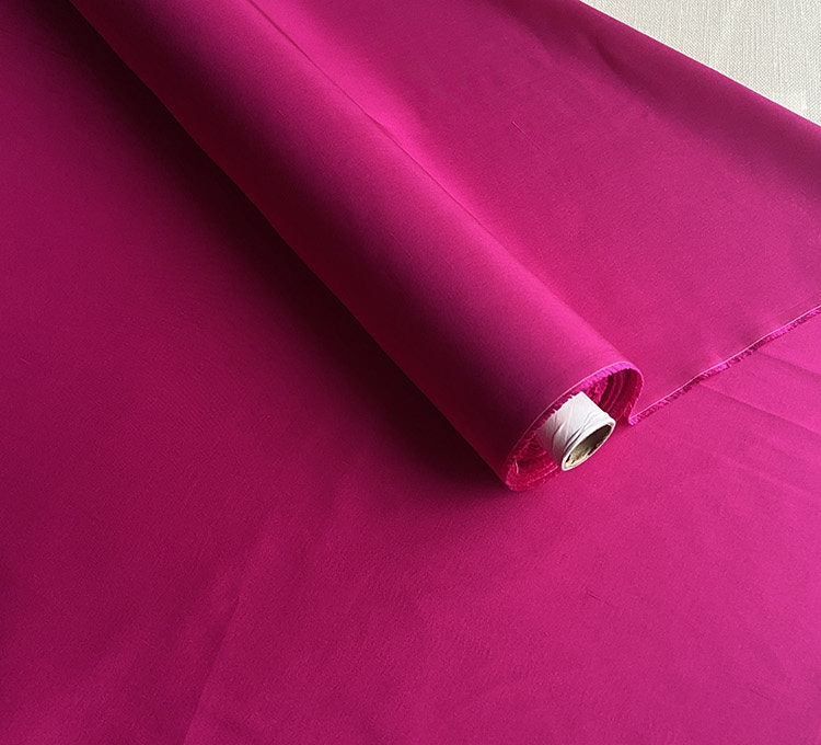 100% Silk Dupioni, 19 Momme solid 50 colors, 140cm wide by the yard