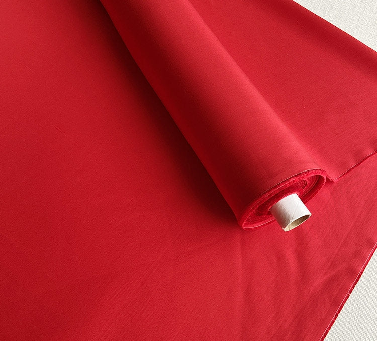 100% Silk Dupioni, 19 Momme solid 50 colors, 140cm wide by the yard