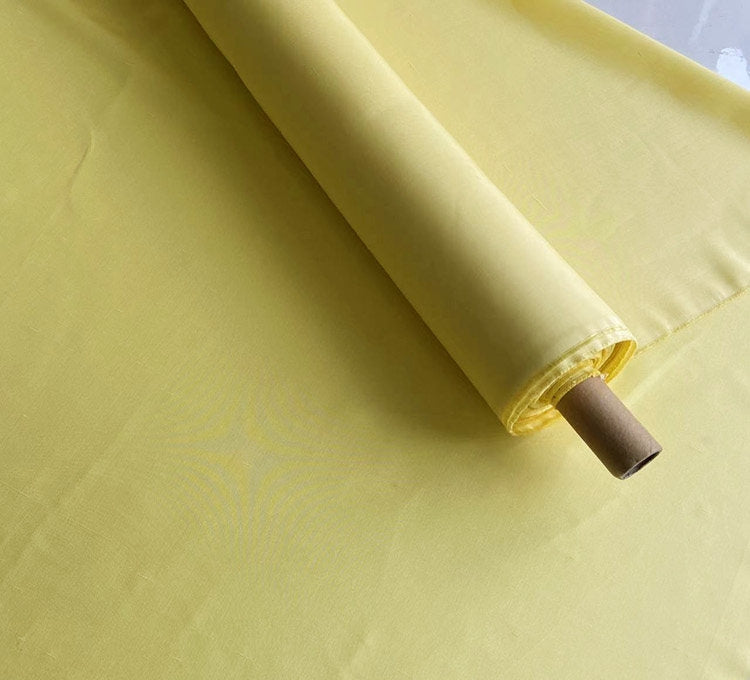 100% Silk Dupioni, 19 Momme solid 50 colors, 140cm wide by the yard