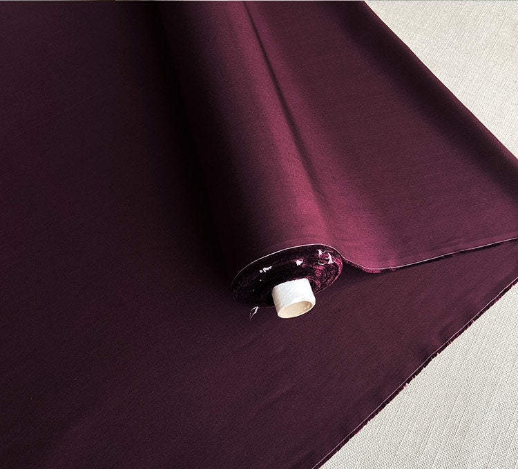 100% Silk Dupioni, 19 Momme solid 50 colors, 140cm wide by the yard
