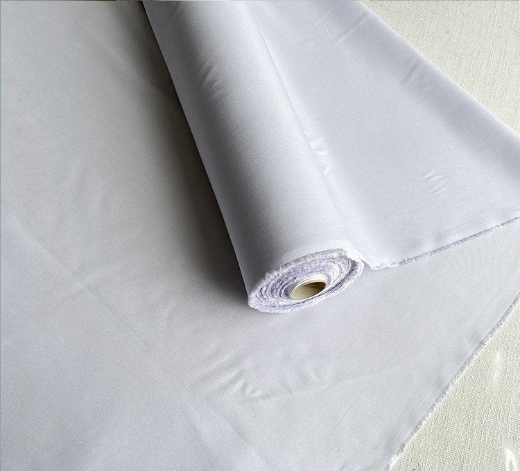 100% Silk Dupioni, 19 Momme solid 50 colors, 140cm wide by the yard