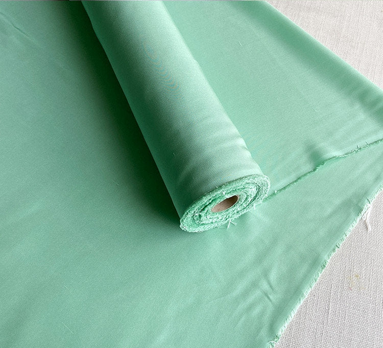 100% Silk Dupioni, 19 Momme solid 50 colors, 140cm wide by the yard