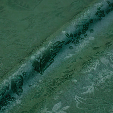 YPFCLD - Handmade 22 Momme HUALUO Jacquard Mud Silk Fabric (Openwork texture) - 114cm by the Yard