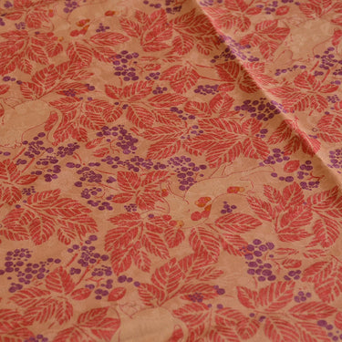 YPYZPT - Handmade 24 Momme HUALUO Jacquard Mud Silk Fabric (Openwork texture) - 115cm by the Yard