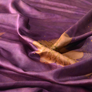 YPZYJL - Handmade 32 Momme HUALUO Jacquard Mud Silk Satin Fabric (Openwork texture) - 109cm by the Yard