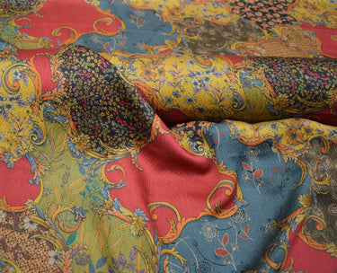 XLCSDT - Handmade 23 Momme Pearl Satin Mud Silk Fabric - 110cm By the Yard